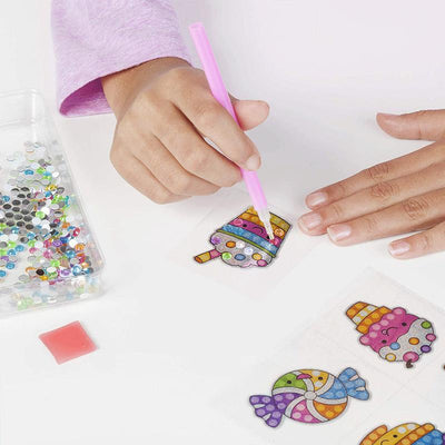 Pegatinas de pintura de diamantes con gemas grandes para niños