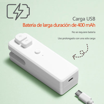 Mini Sellador Recargable USB