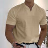 Camiseta deportiva de manga corta con cuello en V