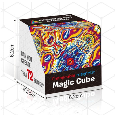 Cubo mágico magnético intercambiable
